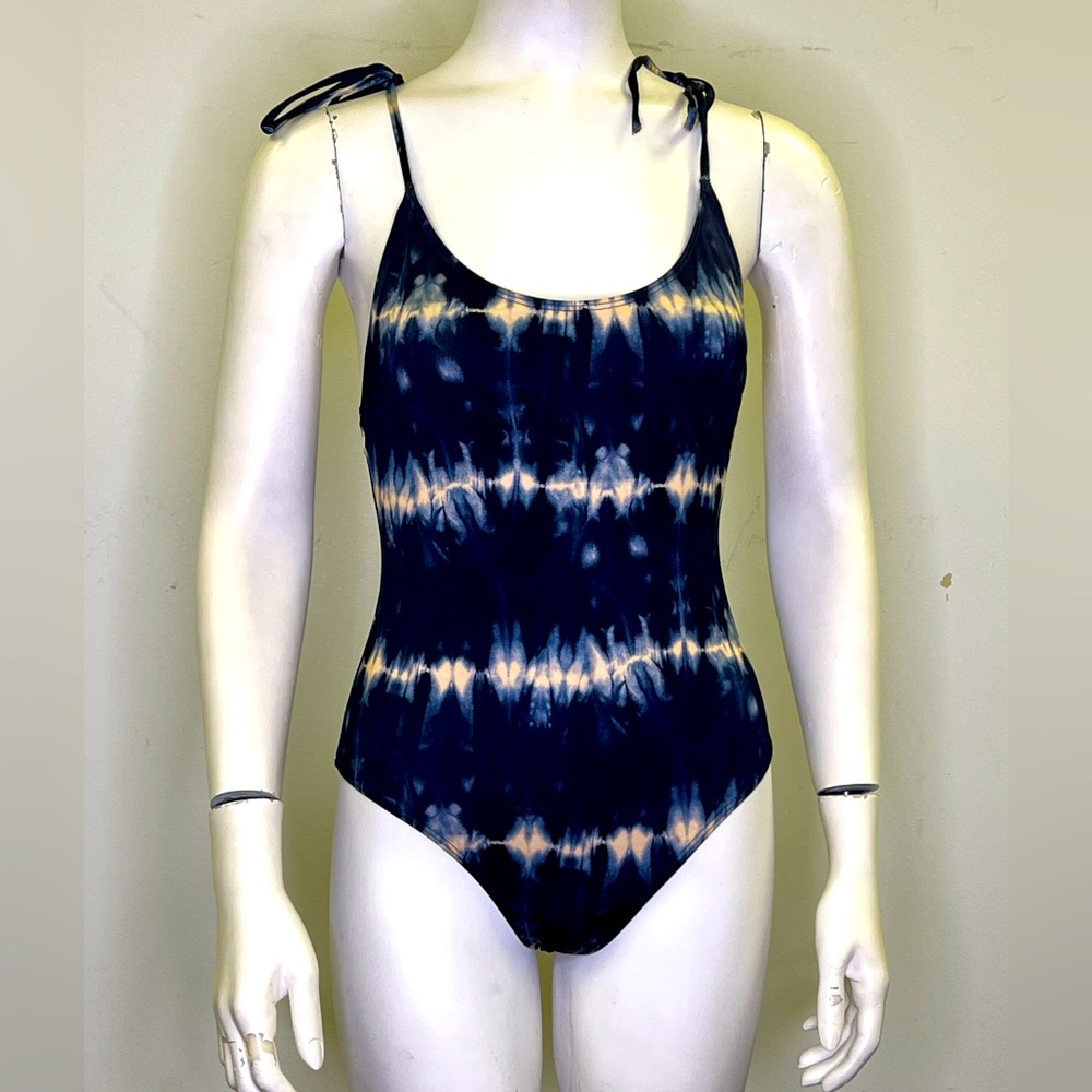 Ulla Johnson Tie Dye One Piece Bathing Suit